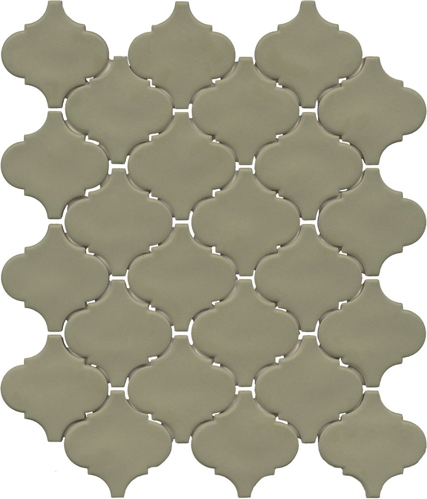 KERAMA MARAZZI KM2630M0051N Арабески Марокко зелёный матовый 26x30x0,7