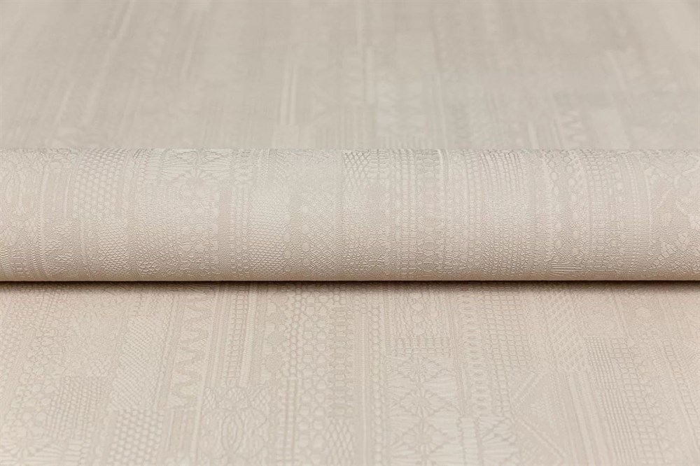 KERAMA MARAZZI KM8203 Обои виниловые Ажур база универсальная,бежевый 1,06х10 (1, Т B) смещённая стыковка