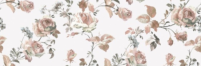 KERAMA MARAZZI 14017R/3F Декор Монфорте Роза обрезной 40х120