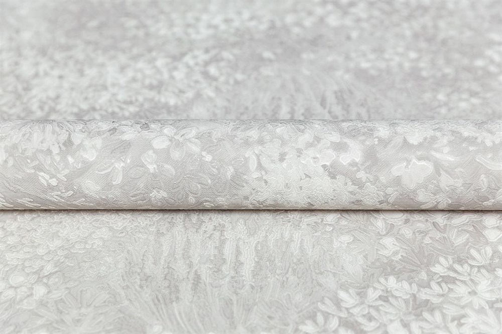 Обои виниловые на флизелиновой основе Апрель мотив 2, серый