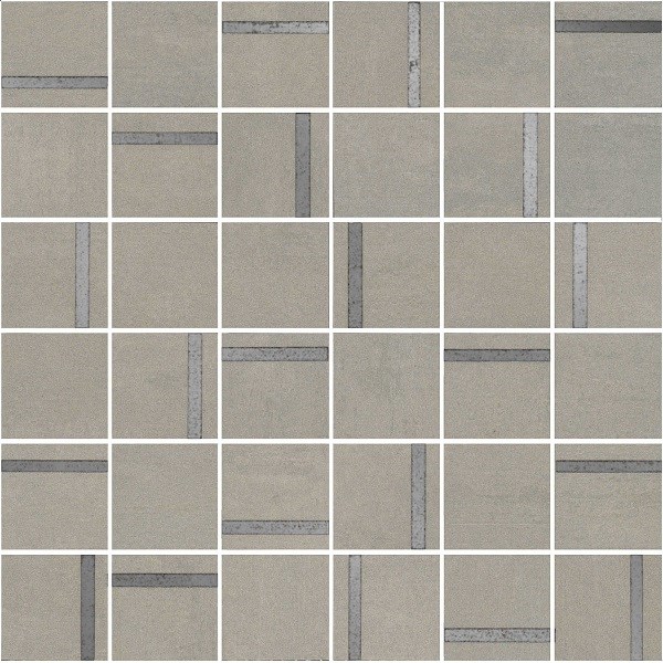 KERAMA MARAZZI SG640120/MM Декор Гварди 2 мозаичный серый светлый матовый обрезной 30x30x0,9