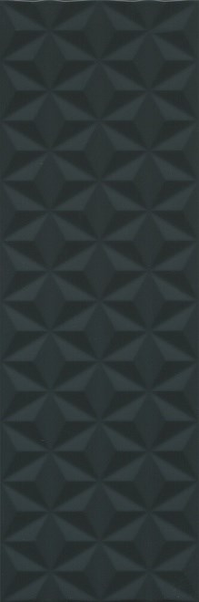 KERAMA MARAZZI 12121R Диагональ черный структура обрезной 25x75x11