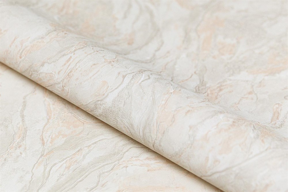 KERAMA MARAZZI KM8006 Обои виниловые Венето база 2 , бежевый светлый 1,06х10 (1, Т A) прямая стыковка