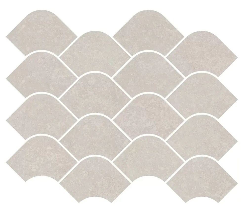 KERAMA MARAZZI KMD2HID001BR Декор Касабланка наборный серый светлый матовый обрезной 30x25x0,9