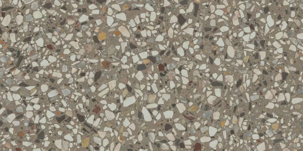 Ступень клееная фронтальная Бричиола серый матовый обрезной 33x60x0,9