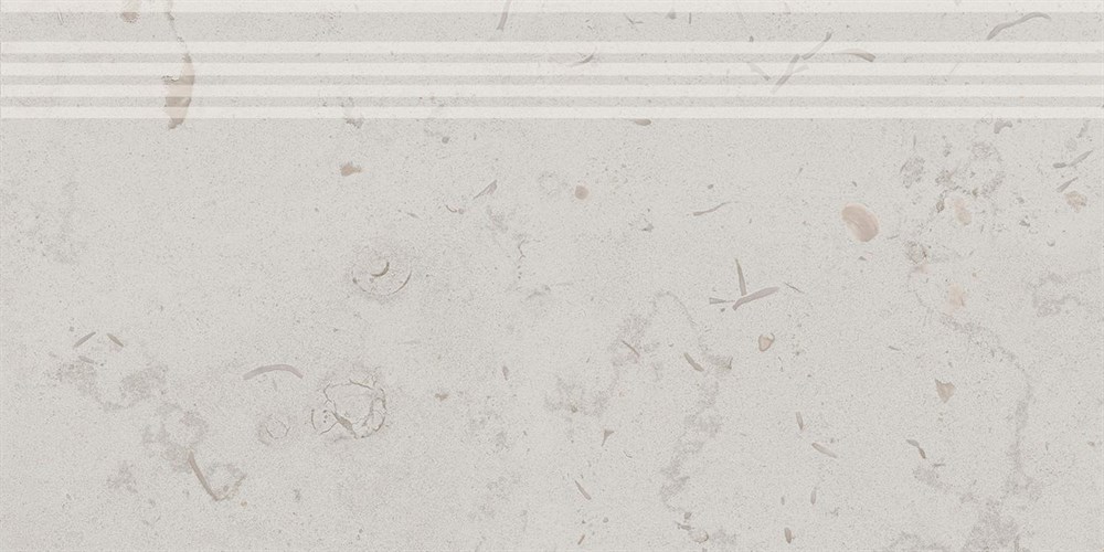 KERAMA MARAZZI DD205320R/GR Ступень Про Лаймстоун серый светлый натуральный обрезной 30x60x0,9