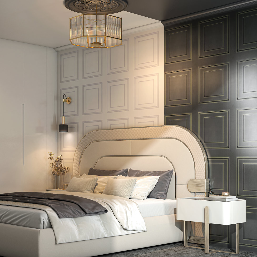 Обои виниловые Буазери мотив, черный