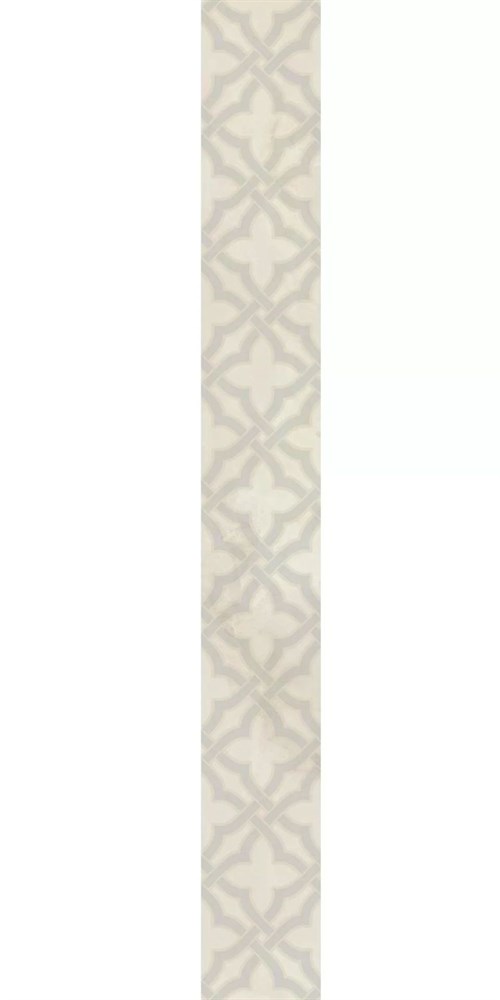 Бордюр Махкама бежевый светлый глянцевый обрезной 60x7,2x0,9