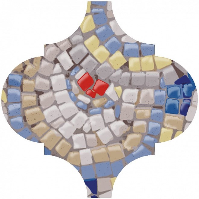 KERAMA MARAZZI OP/A169/65000 Декор Арабески Майолика Гауди 6,5х6,5х7