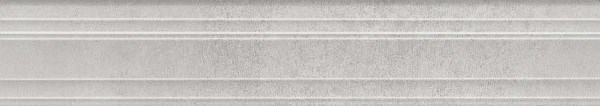 KERAMA MARAZZI BLF016R Бордюр Багет Догана серый светлый матовый обрезной 40x7,3x2,7