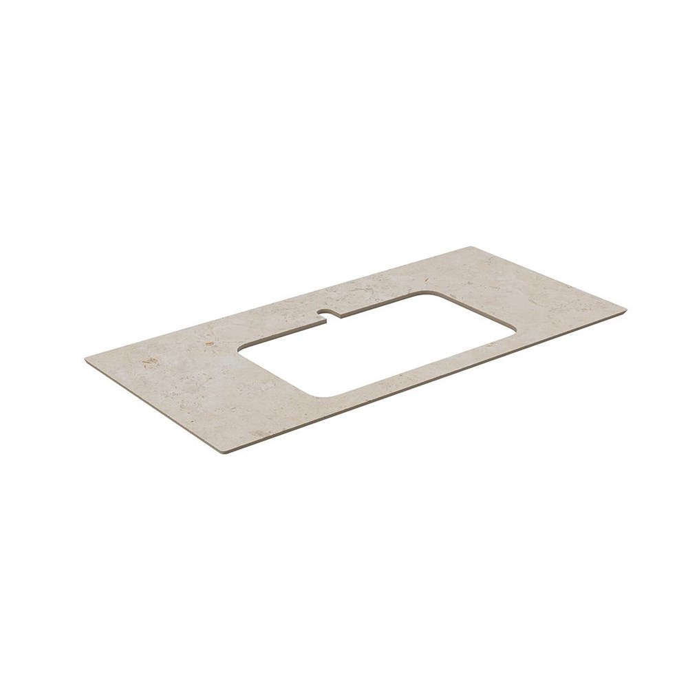 KERAMA MARAZZI PL2.DD590500R/100 PL2.DD590500R/100 Спец. изделие декоративное для раковин, встраиваемых сверху Про Лаймстоун АТ бежевый темный