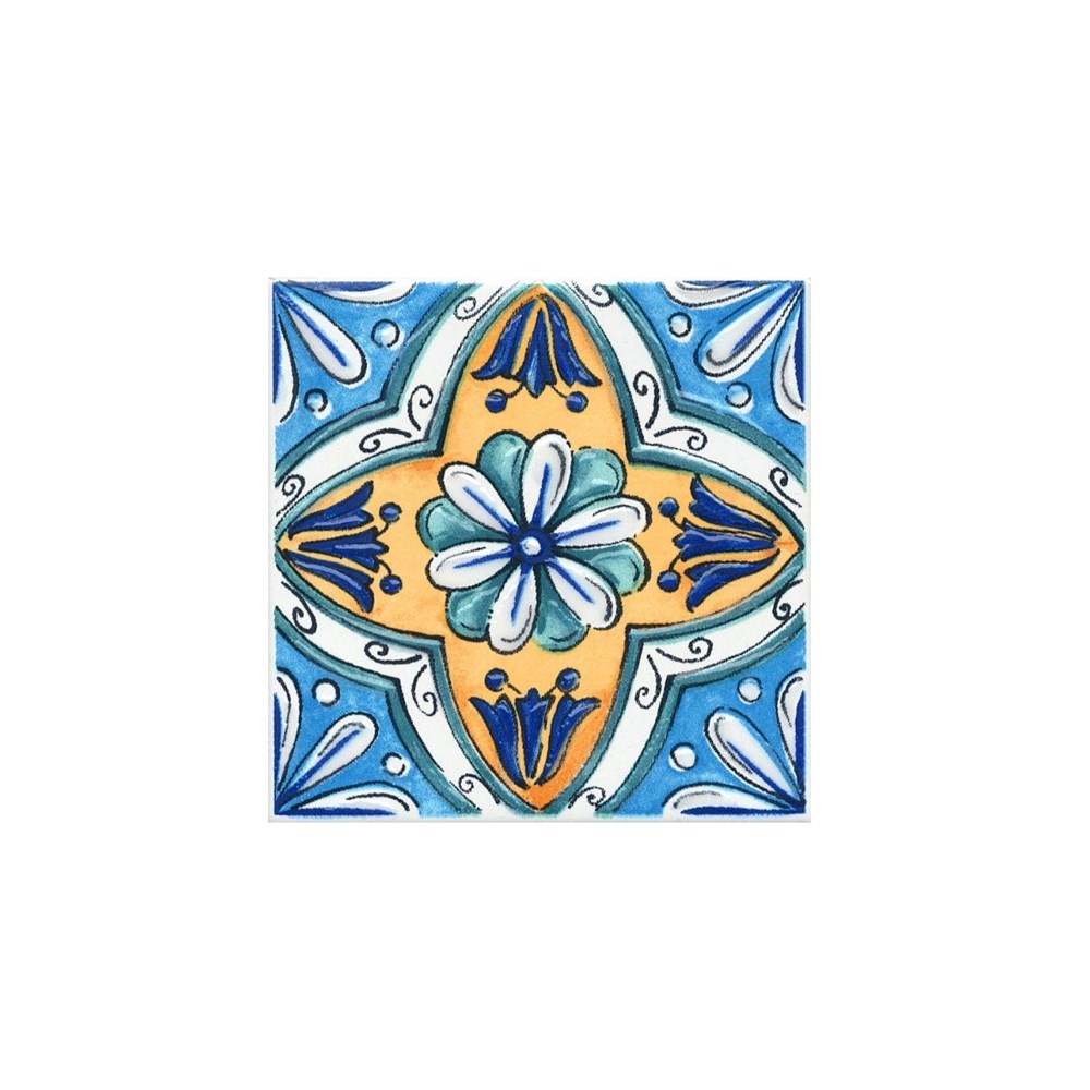 KERAMA MARAZZI STG/A489/1146H Вставка Капри майолика 9,8x9,8x7