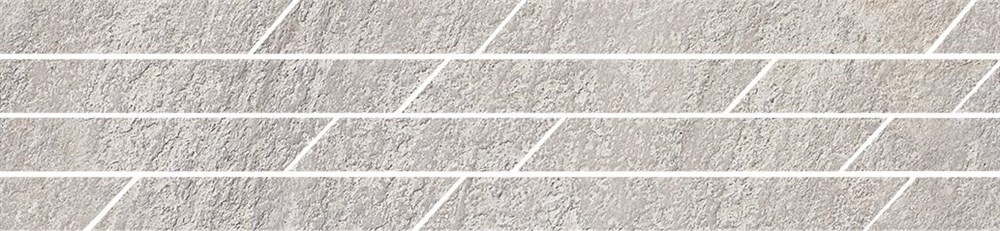 KERAMA MARAZZI SG144/004T Бордюр Гренель серый мозаичный 46,8x9,8x0,9