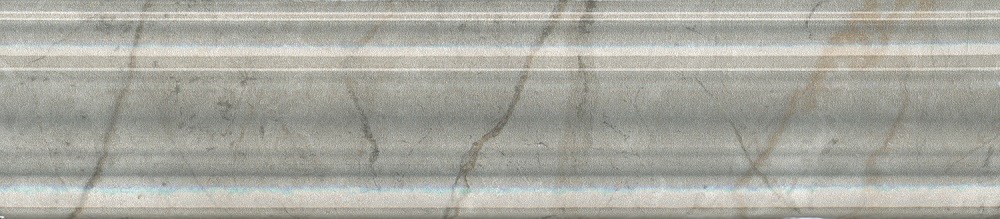 KERAMA MARAZZI BLE025 Бордюр Багет Кантата серый светлый глянцевый 25x5,5x1,8