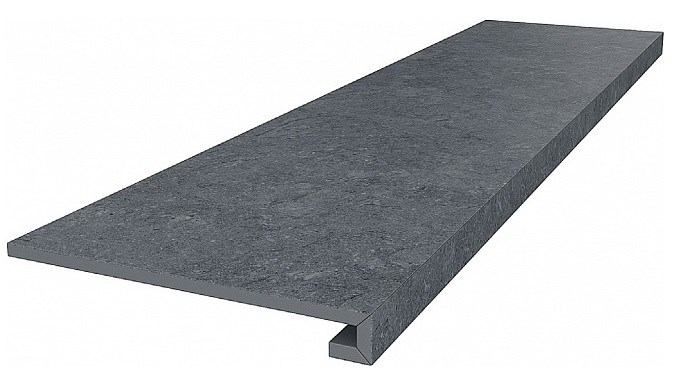 KERAMA MARAZZI DL501320R/GCF Ступень клееная Роверелла серый темный 33x119,5x0,9
