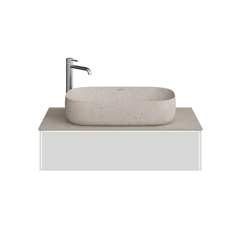 KERAMA MARAZZI MA.90.1/MGR.M Тумба MAGICA подвесная 90, 1 ящик, утренний серый матовый