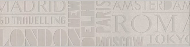 KERAMA MARAZZI SBD007/DD3186 Декор Про Матрикс белый шрифты