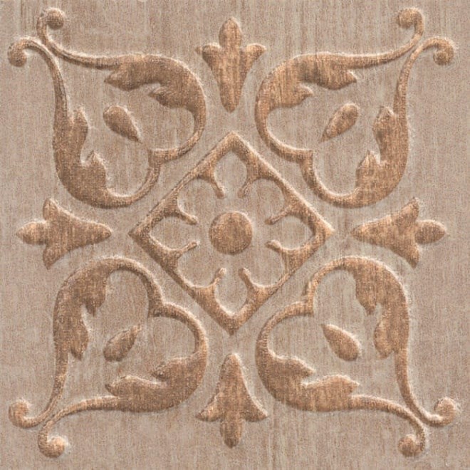 KERAMA MARAZZI STG/A482/SG1550 Вставка Браш Вуд беж 9,9х9,9х8