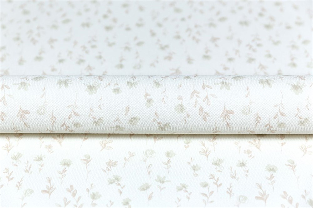 Обои виниловые на флизелиновой основе Уик-энд мотив, бежевый цветы