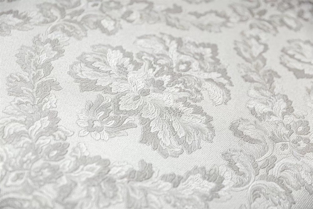 Обои виниловые Палаццо мотив, белый