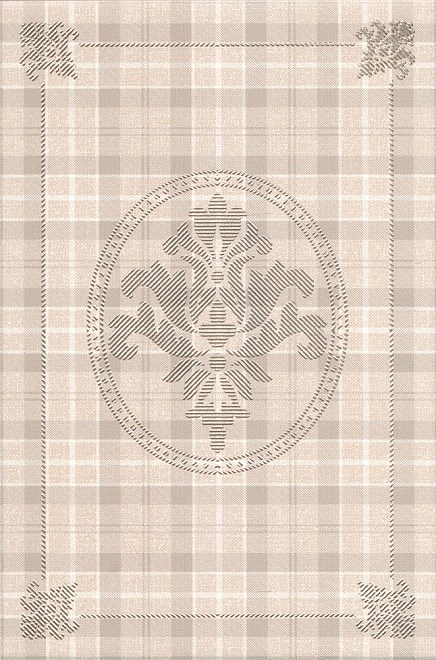 KERAMA MARAZZI AD/B178/8236 Декор Традиция Клетка 20х30х6,9