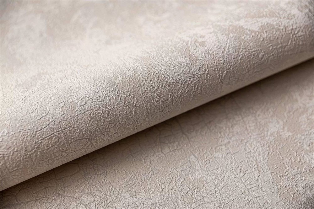 KERAMA MARAZZI KM5208 Обои виниловые Арабески бежевый, база 1,06х10 (1, Т J) прямая стыковка