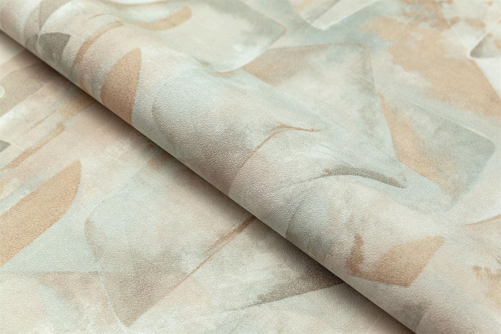 KERAMA MARAZZI KM8318 Обои виниловые Фреш мотив, зелёный, абстракция 1,06х10 (1, Т A) прямая стыковка