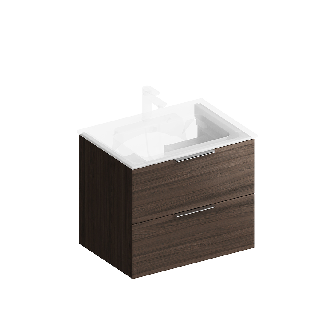 Тумба PIANO Forte подвесная 65, дымчатый вяз