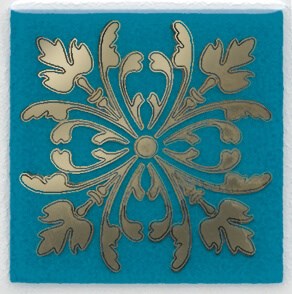 KERAMA MARAZZI HGD/D252/5246 Вставка Клемансо бирюзовый 4,9х4,9х6,9