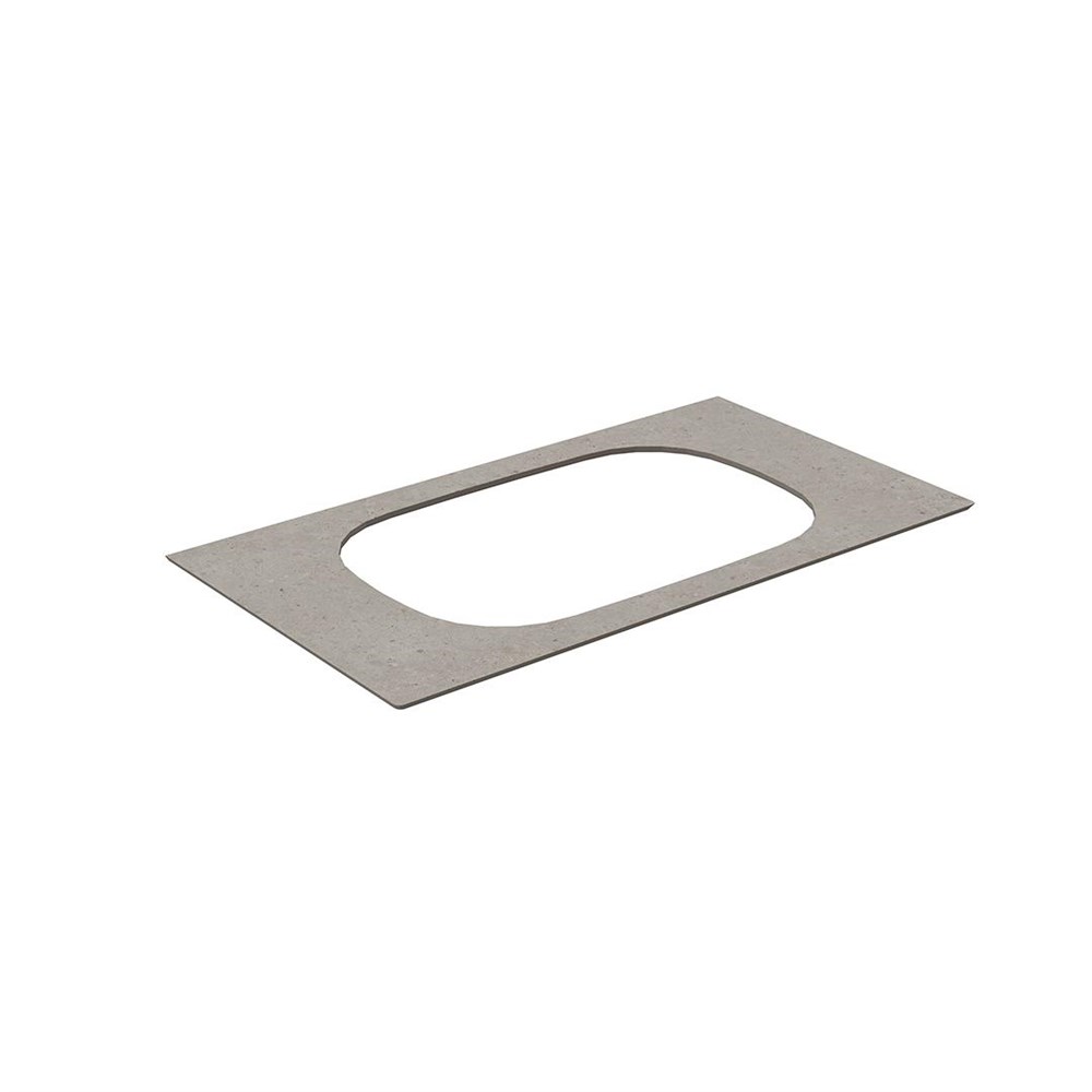 KERAMA MARAZZI MA.2.0.SG519920R/90 Спец. изд. декоративное для раковин, встраив. сверху MAGICA Риккарди 90 см, серый матовый (без отв.)