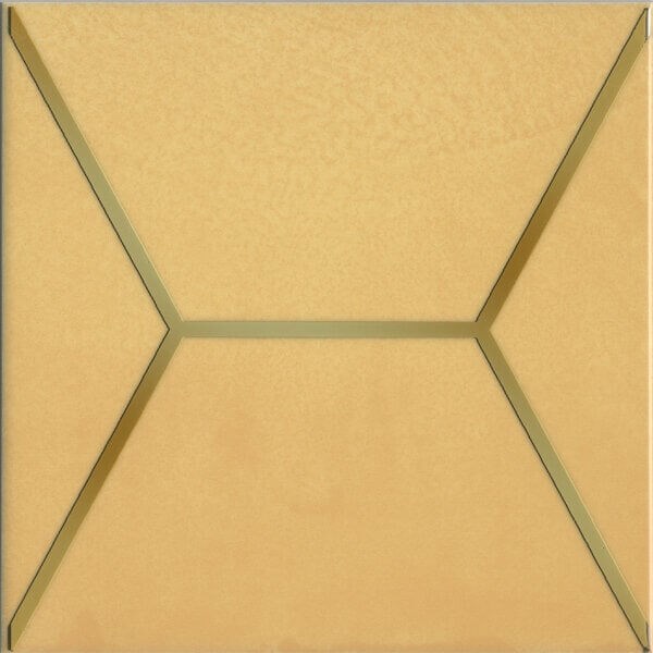 KERAMA MARAZZI OP/B181/17064 Декор Витраж желтый 15x15x6,9