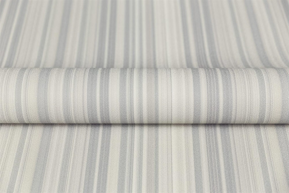 KERAMA MARAZZI KM8312 Обои виниловые Фреш мотив, серый, полоса 1,06х10 (1, Т A) направленная стыковка
