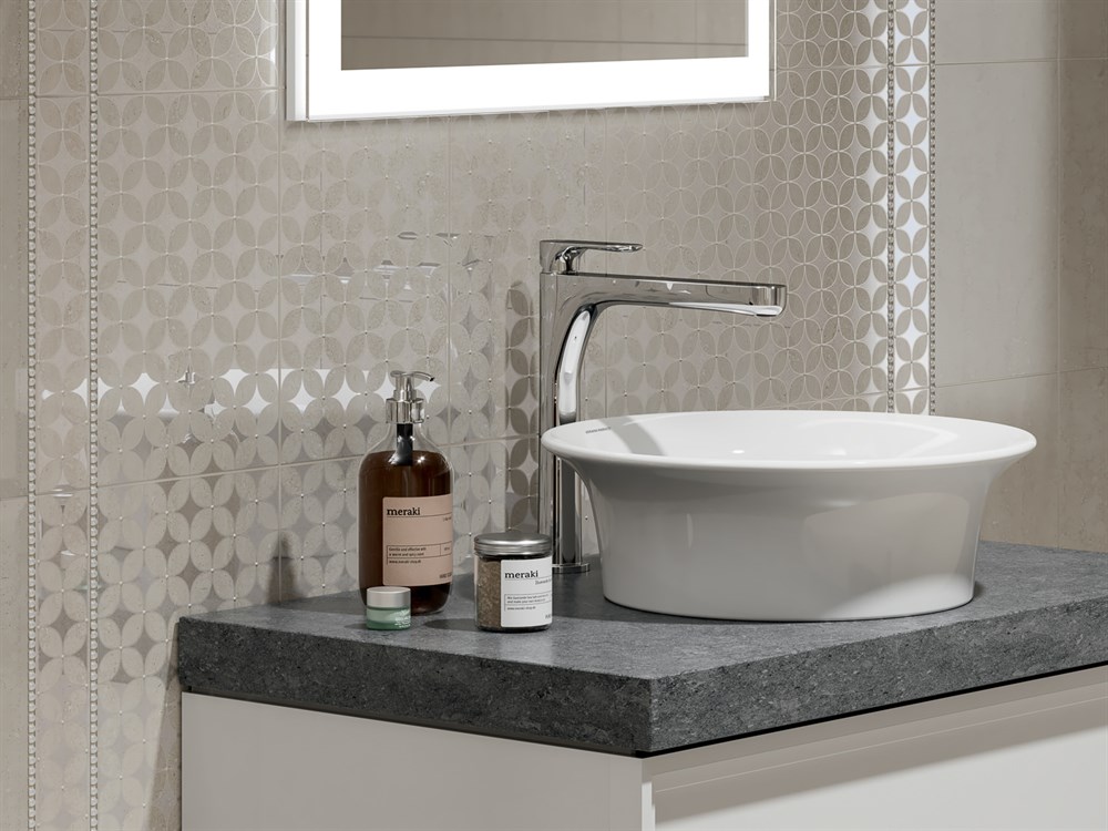 Раковина CANALETTO накладная 40, белая глянцевая