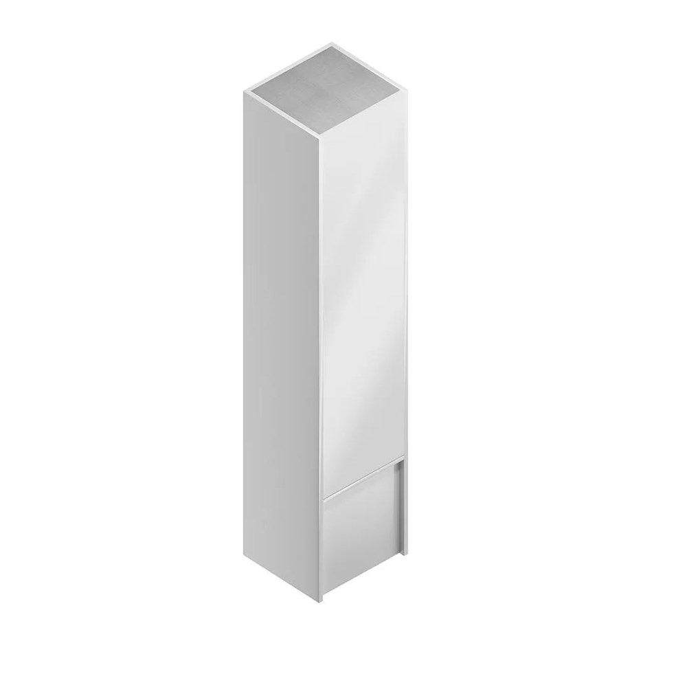 KERAMA MARAZZI MOD.165/WHT Пенал MODULA подвесной 165 с дверцей и ящиком, белый глянцевый
