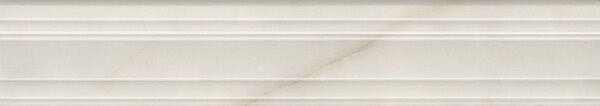 KERAMA MARAZZI BLF001R Бордюр Багет Греппи белый 40x7,3x28