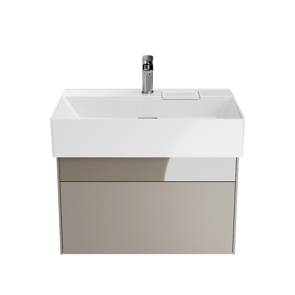 KERAMA MARAZZI LOG.70.2/SAN Тумба LOGICA подвесная 2 ящика 70 см, песчаный