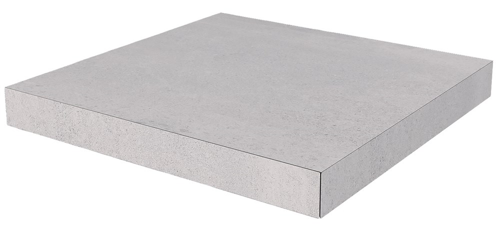 KERAMA MARAZZI DD602020R/GCA Ступень угловая клееная Про Матрикс серый светлый 33x33x0,9