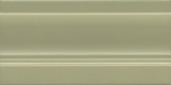 KERAMA MARAZZI FMD032 Плинтус Турати зеленый светлый 20x10x13