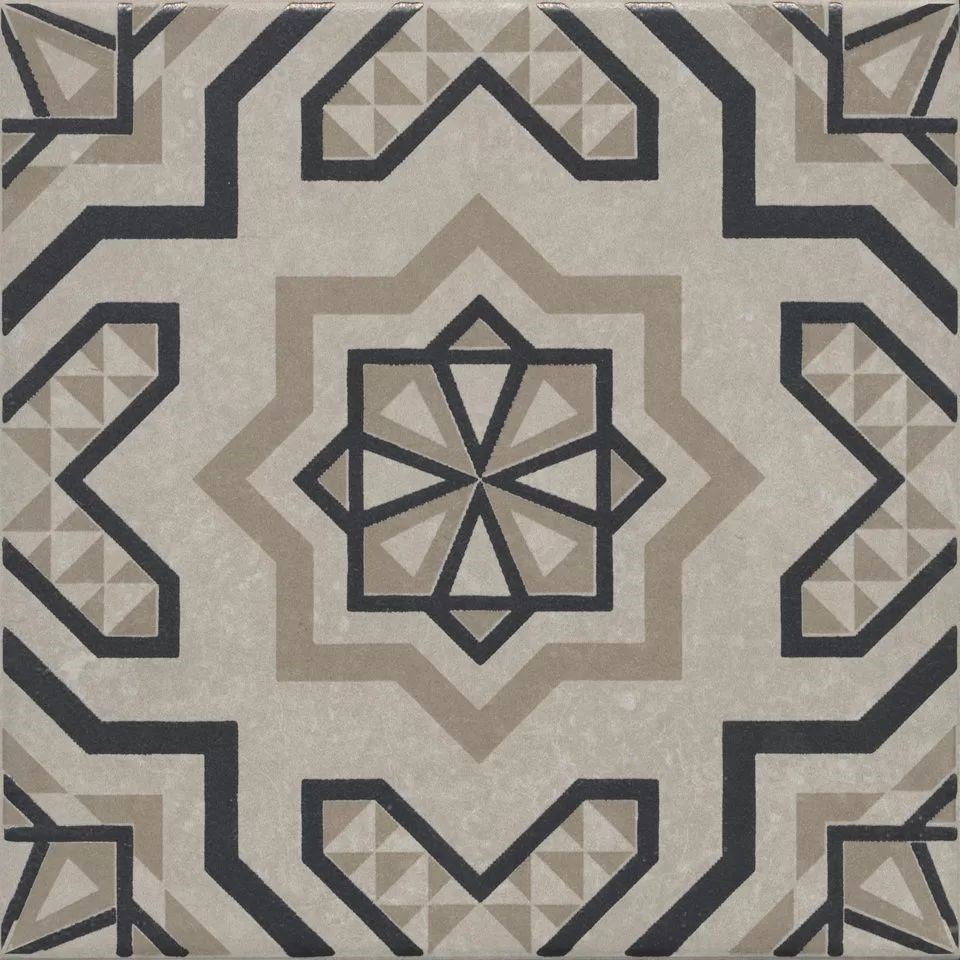 KERAMA MARAZZI KMD3STA047GN Декор Касабланка серый светлый матовый 20x20x0,8