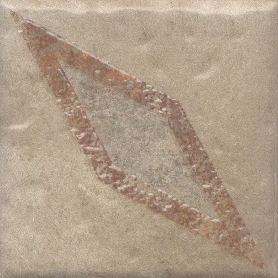 KERAMA MARAZZI KMD3STA036GN Декор Спартель 2 бежевый матовый 9,8x9,8x0,7