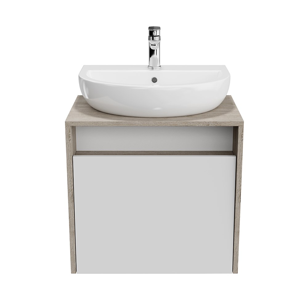 KERAMA MARAZZI PRO.60.1\WHT Тумба PRO подвесная 1 ящик 60, белая глянцевая