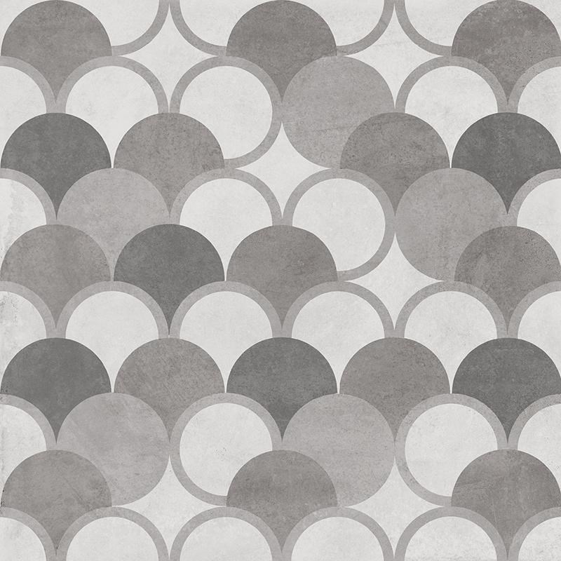 KERAMA MARAZZI SG1576N Карнаби-стрит орнамент серый 20x20x8