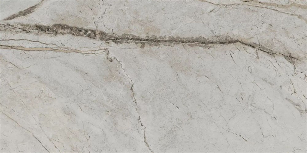 Ступень клееная фронтальная Ифран серый светлый матовый обрезной 33x60x0,9