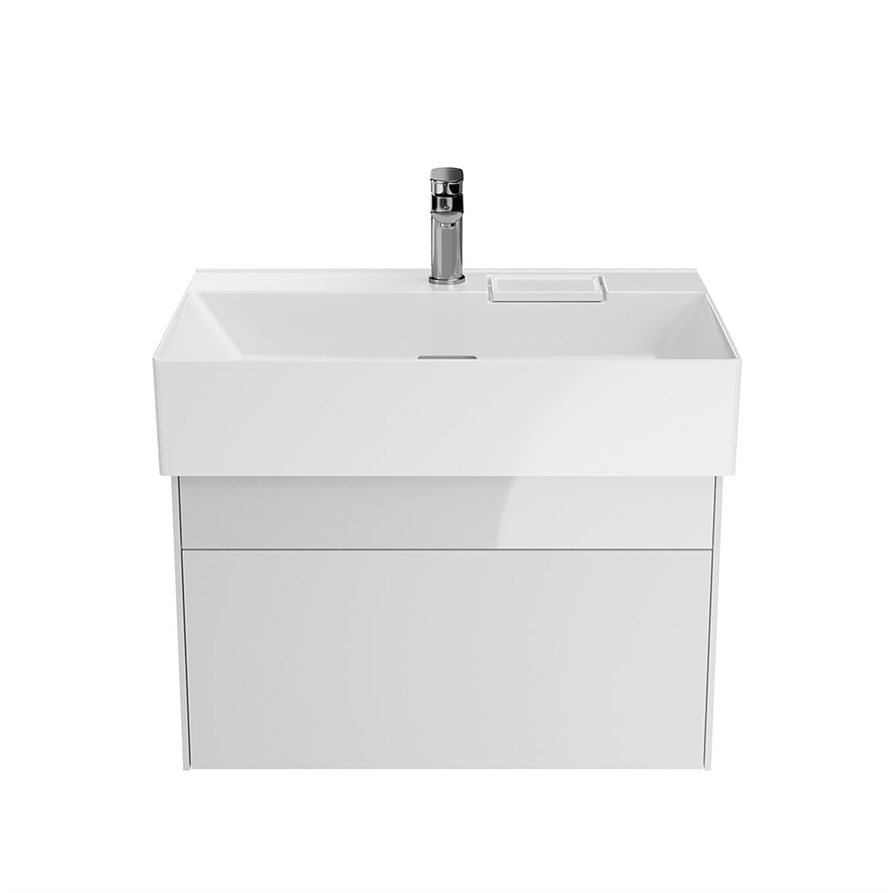 KERAMA MARAZZI LOG.70.2/WHT Тумба LOGICA подвесная 2 ящика 70 см, белоснежный