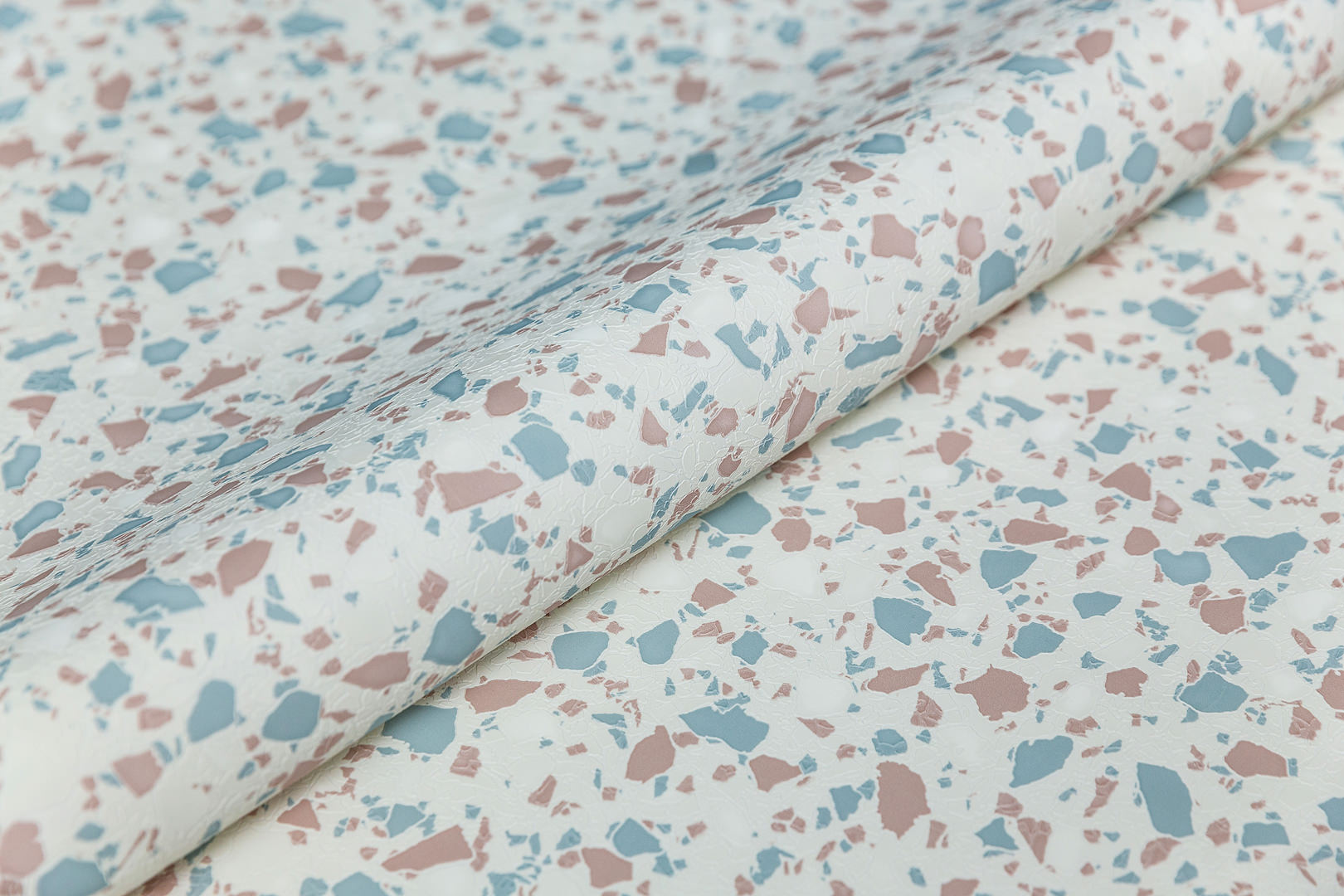 Обои виниловые на флизелиновой основе Семинато мотив, бежево-голубой