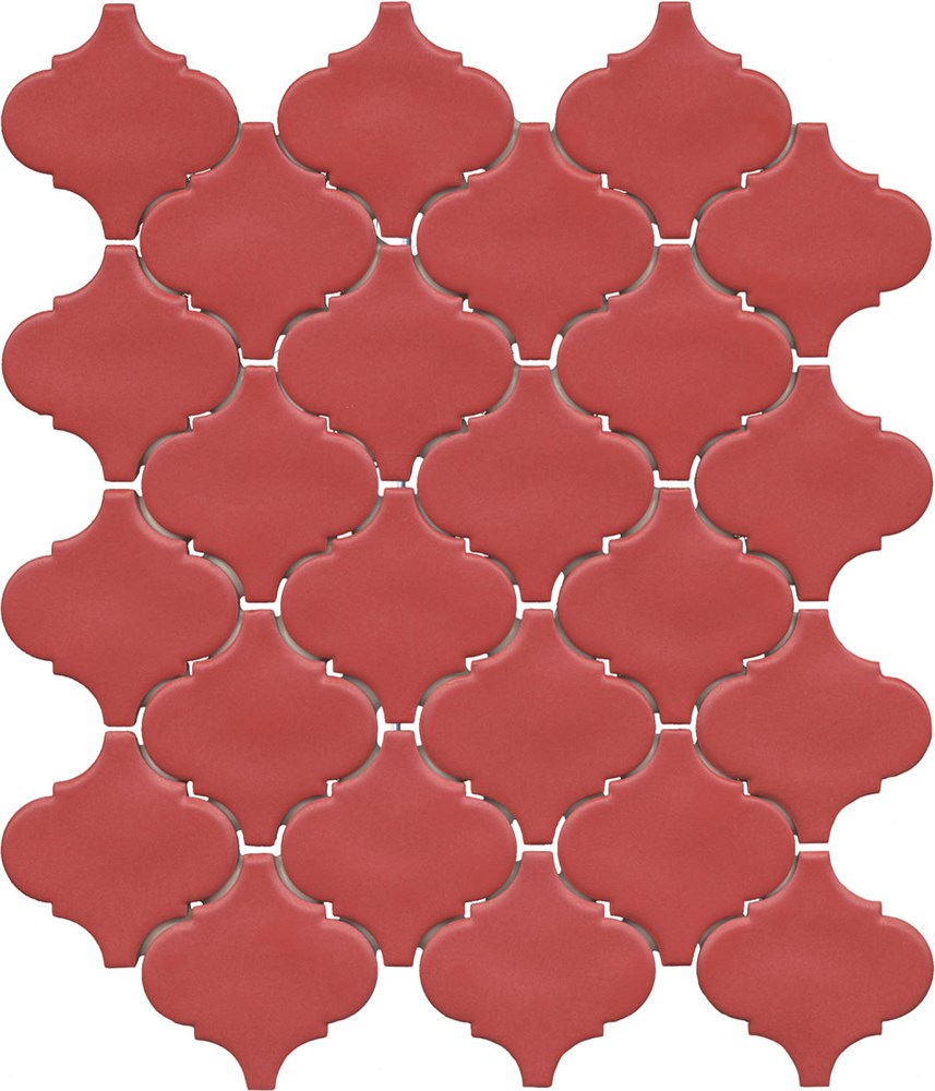 KERAMA MARAZZI KM2630M0061N Арабески Марокко красный матовый 26x30x0,7