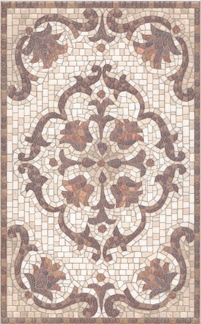 KERAMA MARAZZI HGD\A231\6000L Декор Пантеон лаппатированный 25х40х8