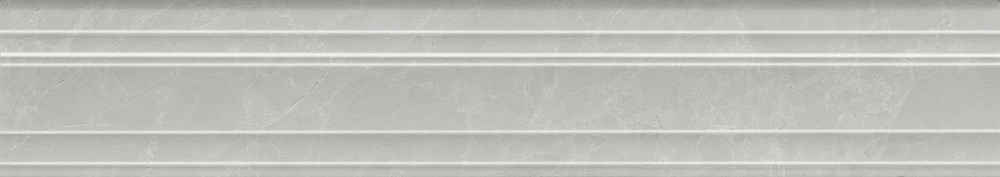 KERAMA MARAZZI BLF023R Бордюр Багет Монте Тиберио серый глянцевый обрезной 40x7,3x2,7
