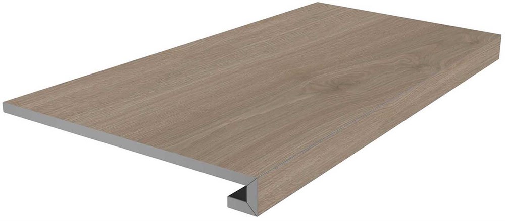 KERAMA MARAZZI SG643820R/GCF Ступень клееная Альберони коричневый светлый матовый обрезной 33x60x0,9
