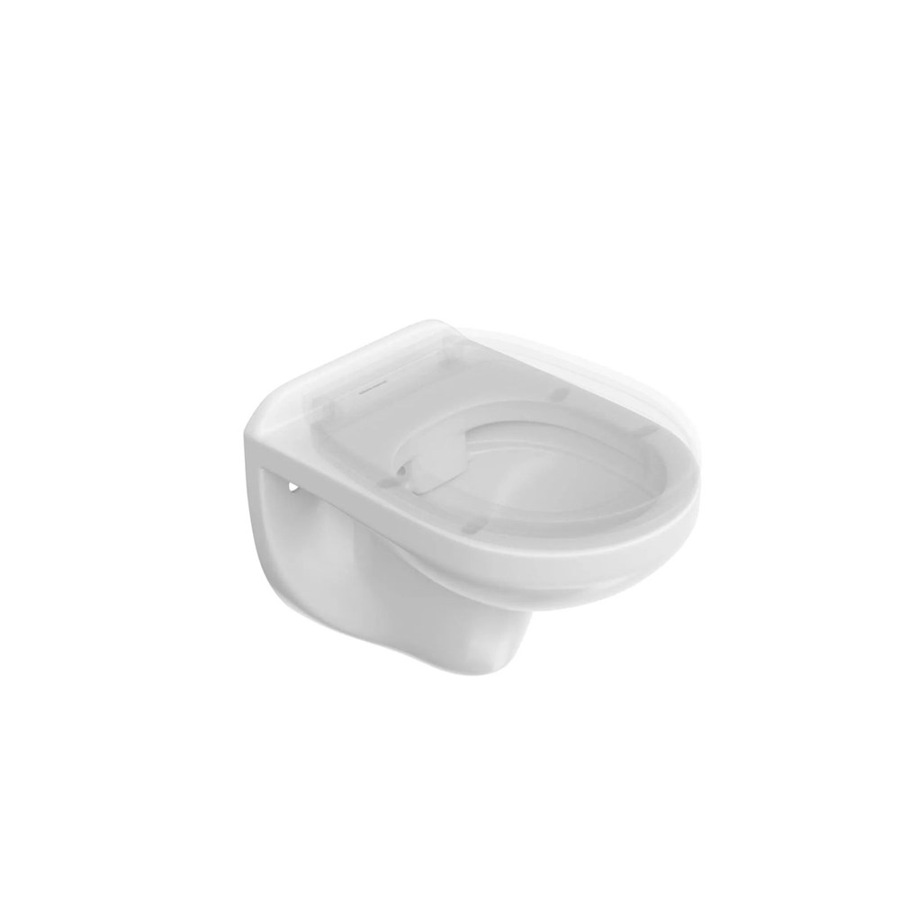 KERAMA MARAZZI KPRO.wc.02 Унитаз KPRO подвесной безободковый с крепежом и сиденьем, белый глянцевый